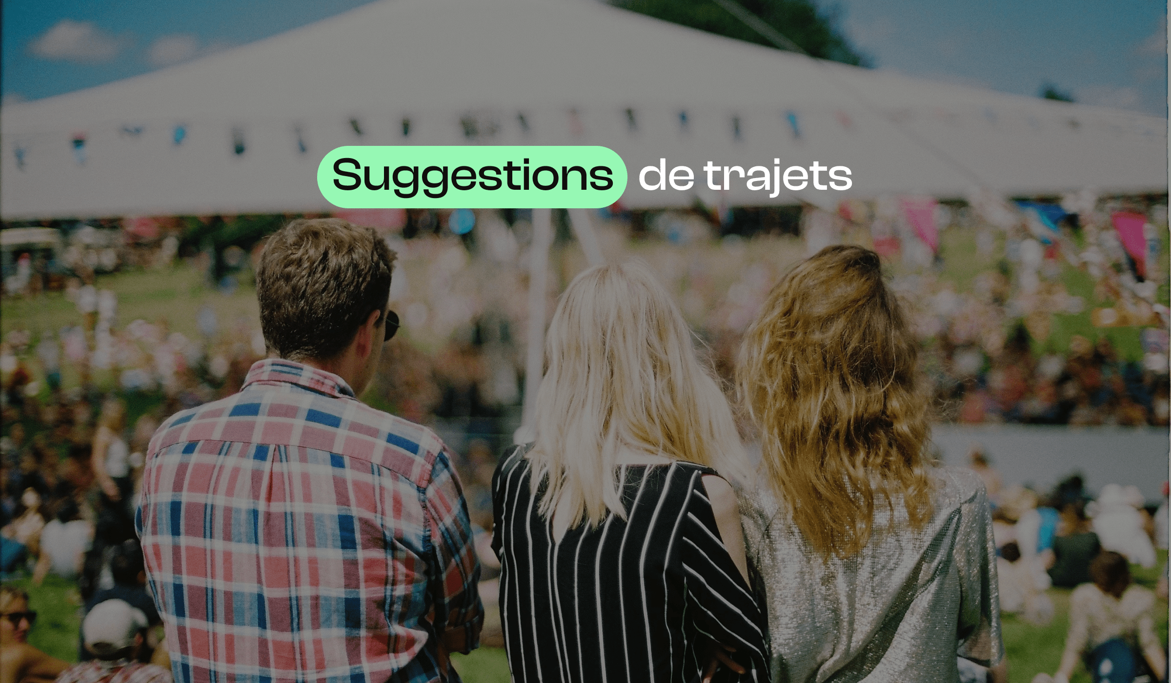 Sugestions de trajets