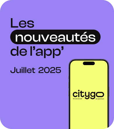 Vignette nouveautés de l'app - Juillet