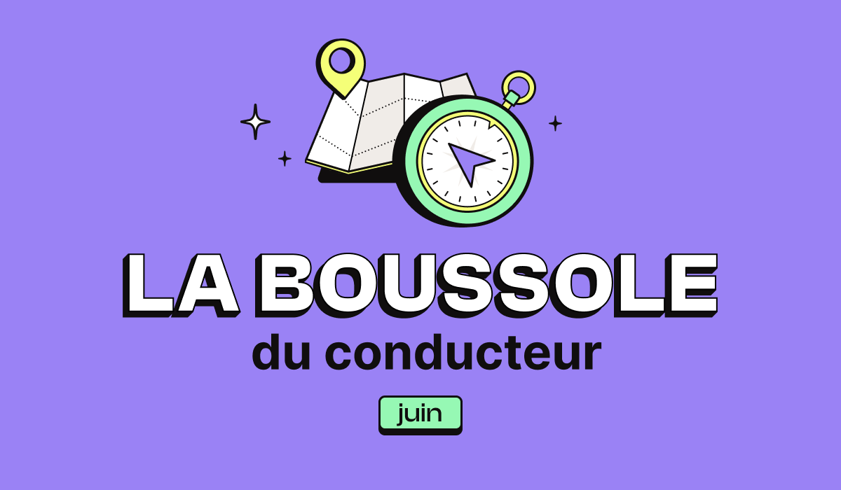 Conducteur - Bannière boussole - Juin