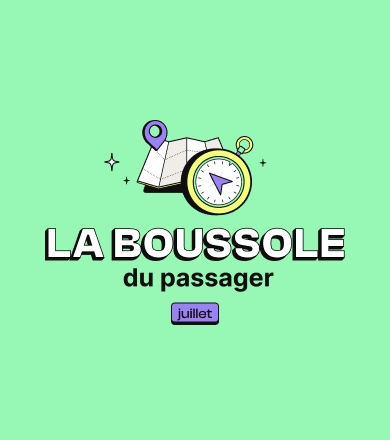 Passager - Vignette boussole - Juillet