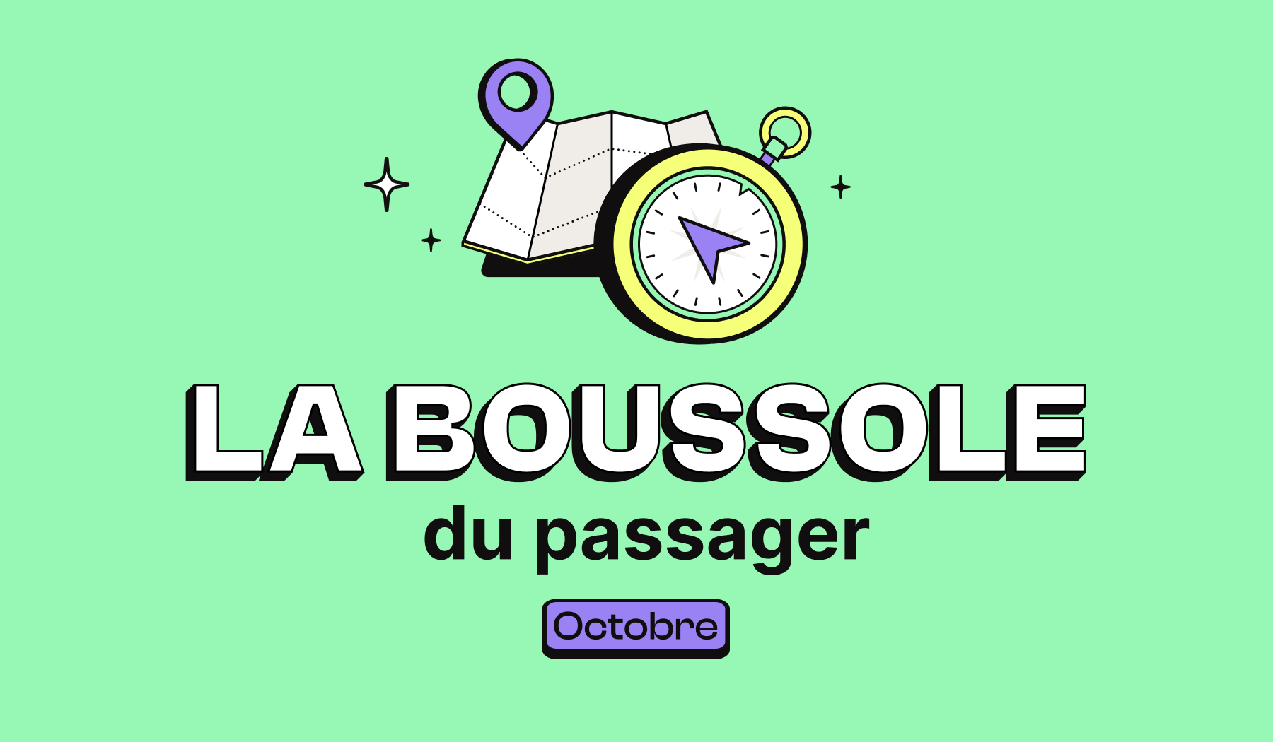 Passager - Bannière boussole - Aout